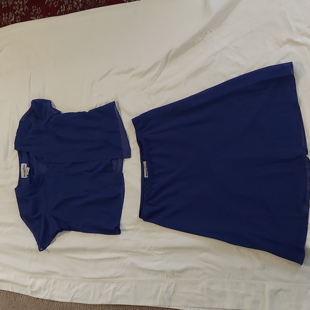 Another Thyme size 18 indigo blue
